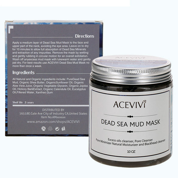 Beauty Dead Sea Mud Mask For Face & Body, 100% Natural
