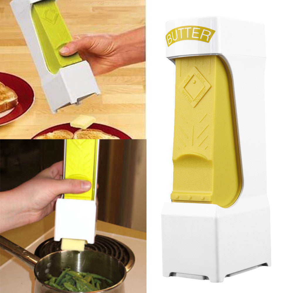 Quality Home Butter Cutter One Click Stick with Stainless Steel Blade,  Cheese Splitter, Butter Slicer, to Store Butter for Making Bread, Cakes