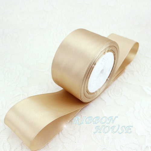 25 yards/roll 2'' (50mm) Single Face Satin Ribbon